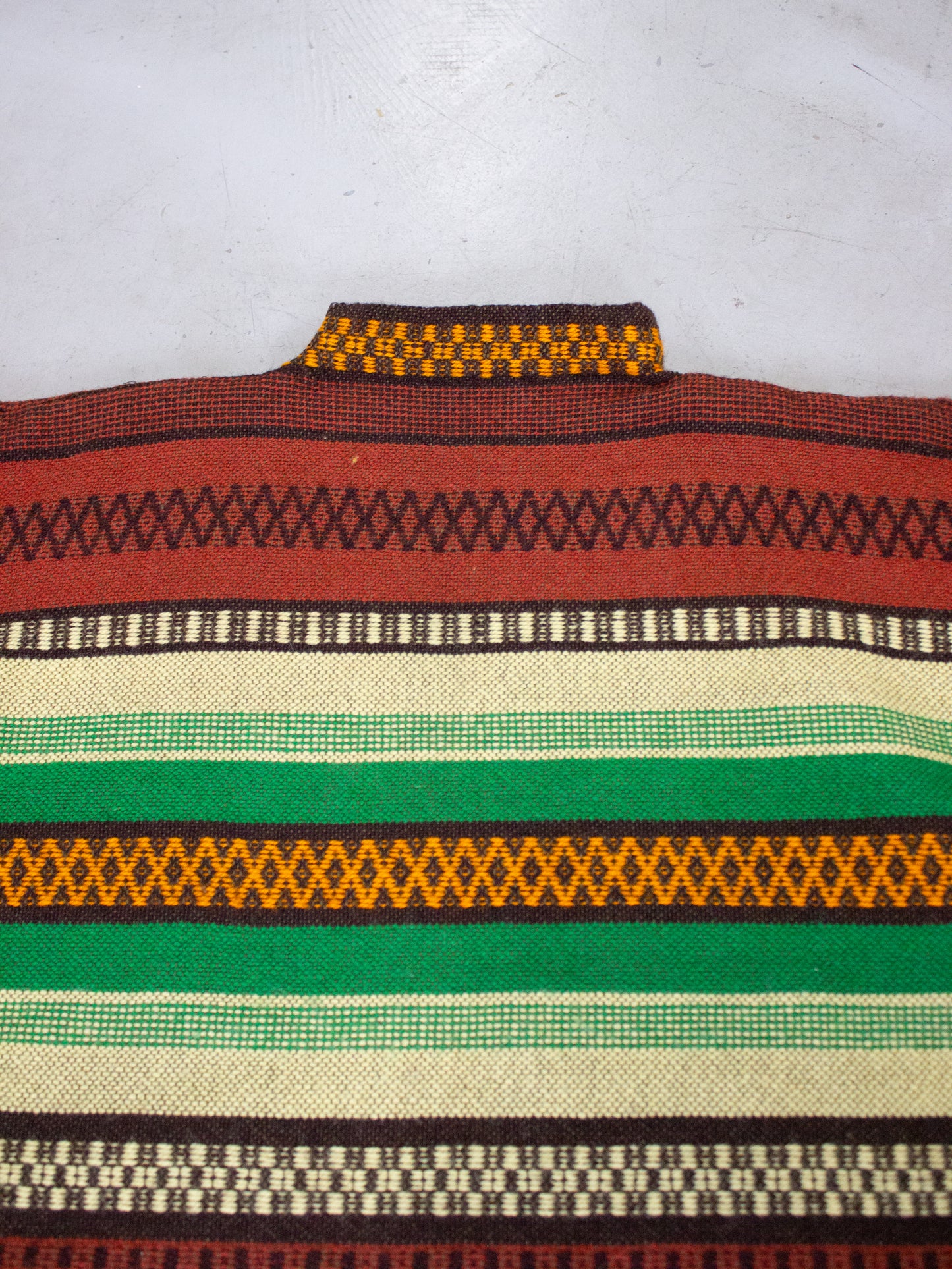 1970's Madawaska Weavers Wool Knit Pullover Sweater Made by Hand in Canada (Size Small Medium)