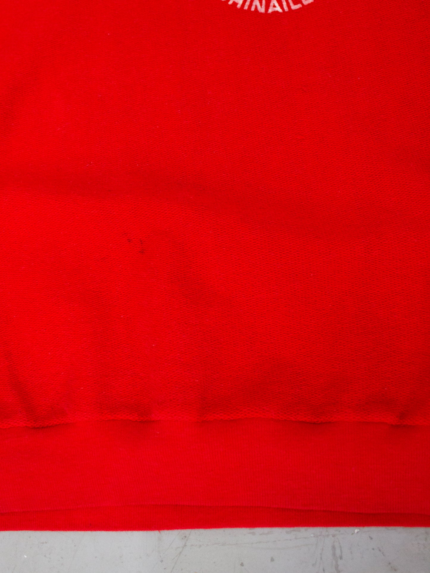 1950's Grand Bornand Chinaillon Made In France Cotton Crewneck (Small-Medium)