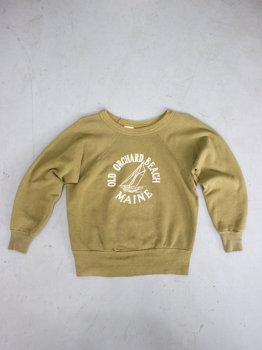1950's Healthknit Old Orchard Beach Maine Cotton Crewneck (Small)