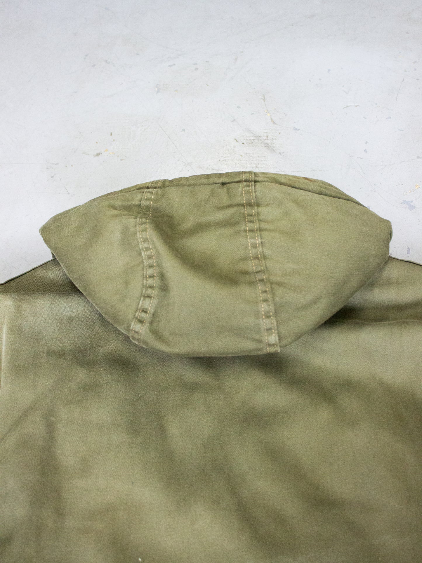 1960's 1970's Polar Garments Hunting Jacket with Plaid Quilted Lining and Patch (Size Medium)