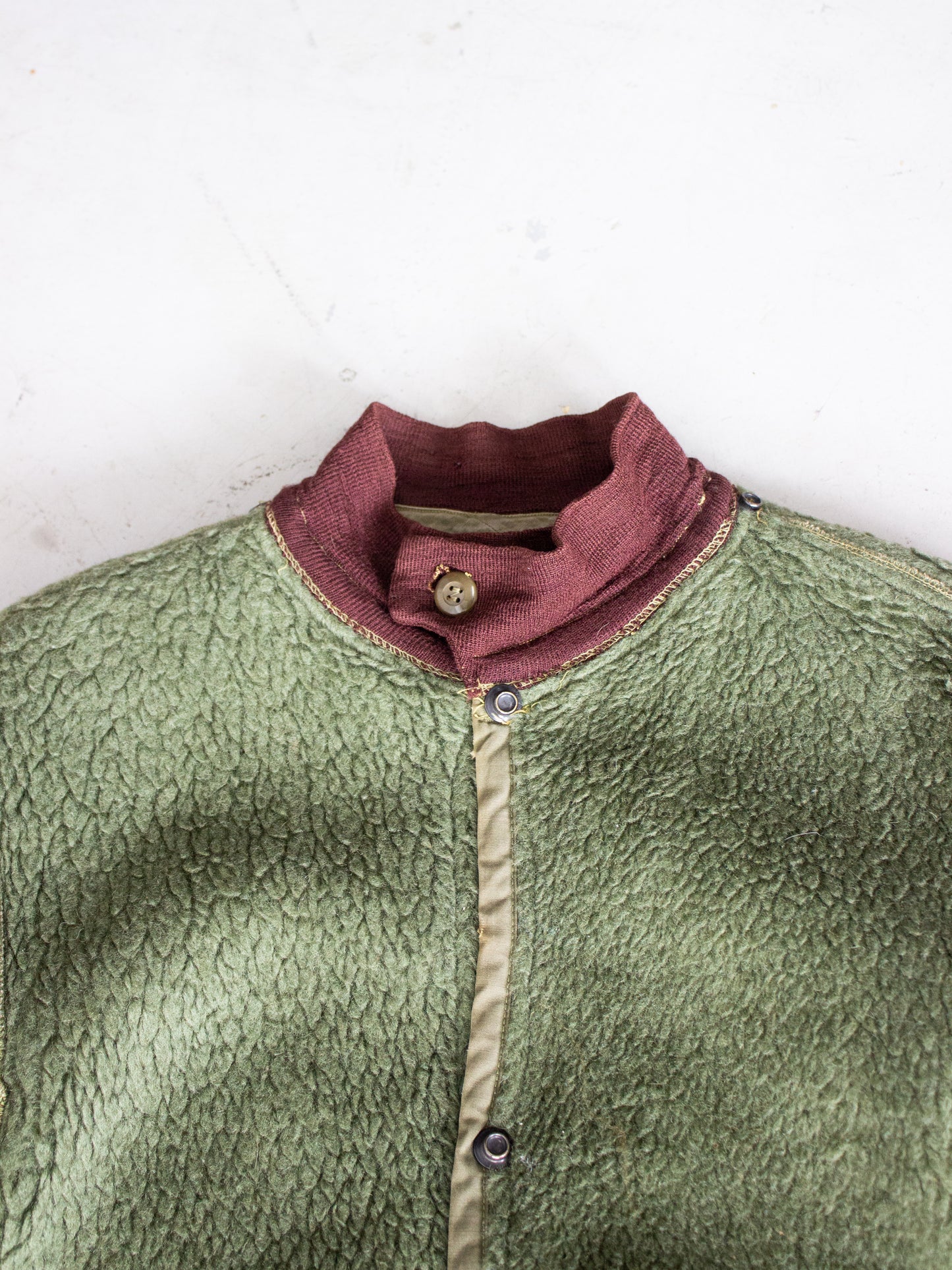 1960's Fleece Military Liner Jacket by North West Sportswear Co. (Large)