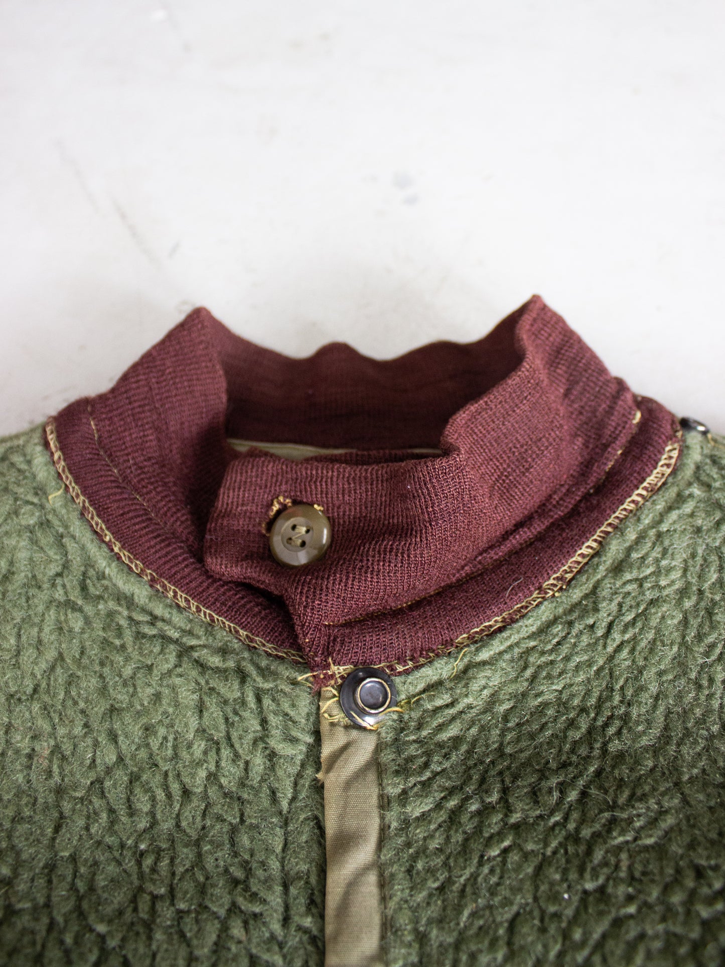 1960's Fleece Military Liner Jacket by North West Sportswear Co. (Large)