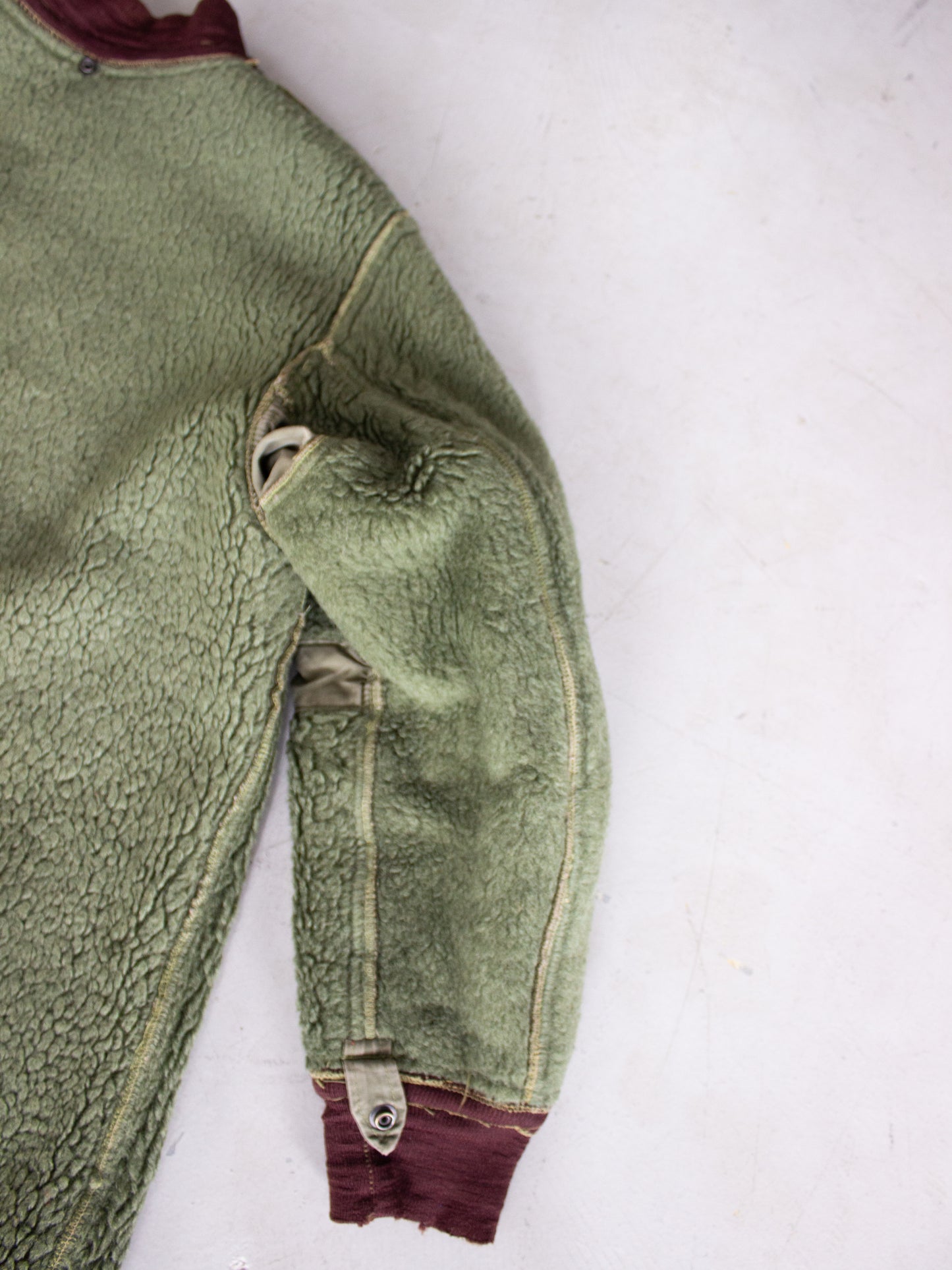 1960's Fleece Military Liner Jacket by North West Sportswear Co. (Large)