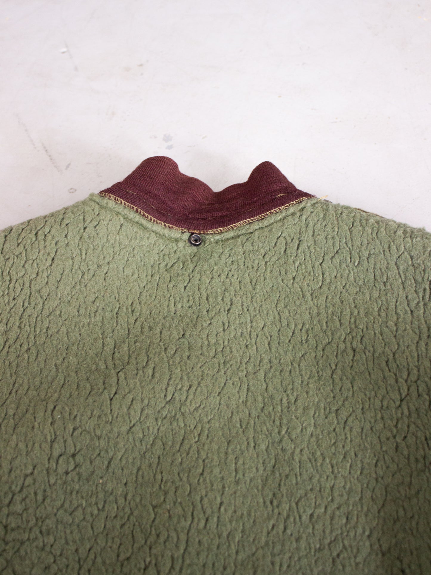 1960's Fleece Military Liner Jacket by North West Sportswear Co. (Large)