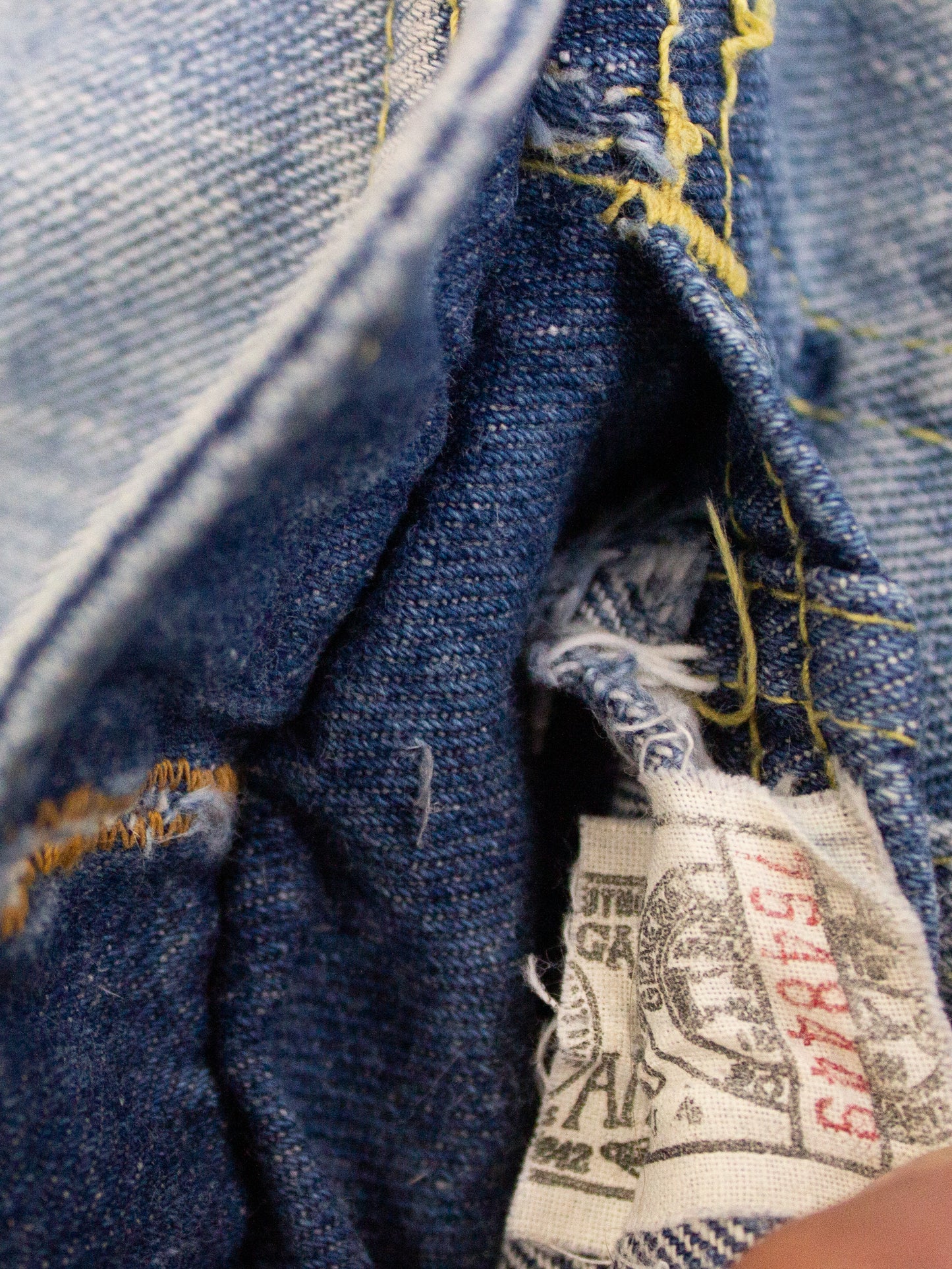 1960's Lee Riders Union Made Light Wash Denim Jacket Made in USA PATD 153438 (X Small)