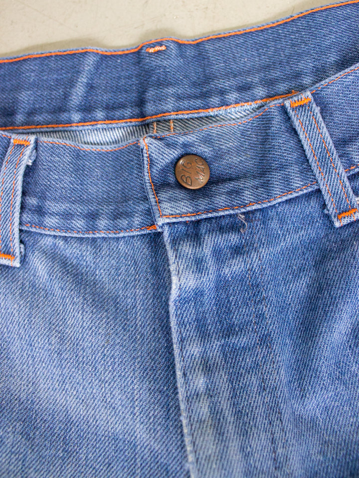 1980's Big Mac Carpenter Work Wear Denim Jeans Made in USA (Size 36-38)