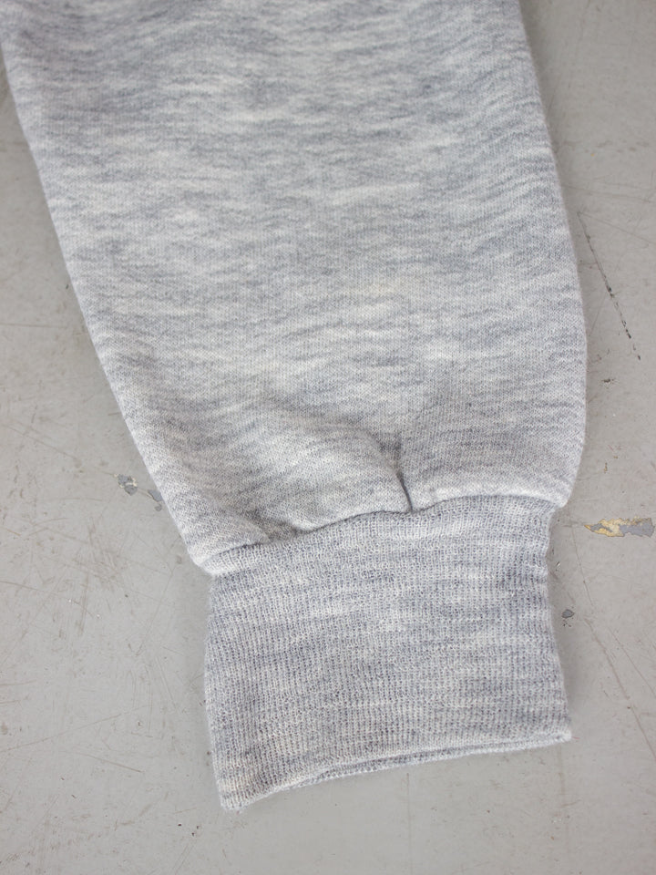 1980's Looney Tunes Bugs Bunny Daffy Duck Warner Bros Inc Grey Crewneck (Small-Medium)