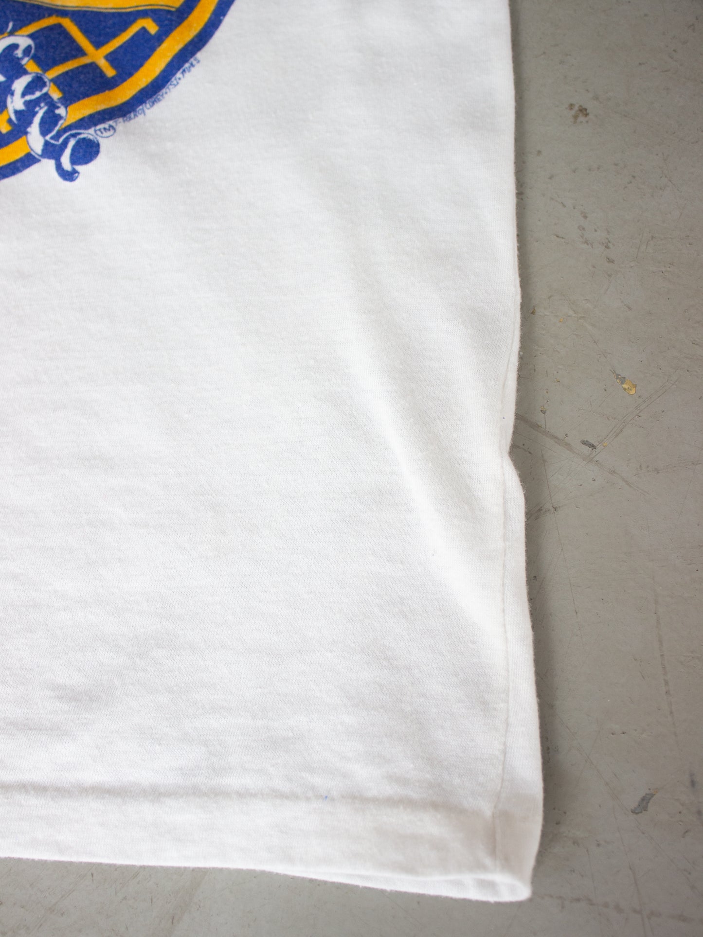 1980's Men At Work 'Business As Usual' Raglan Tour Tee (Small XSmall)