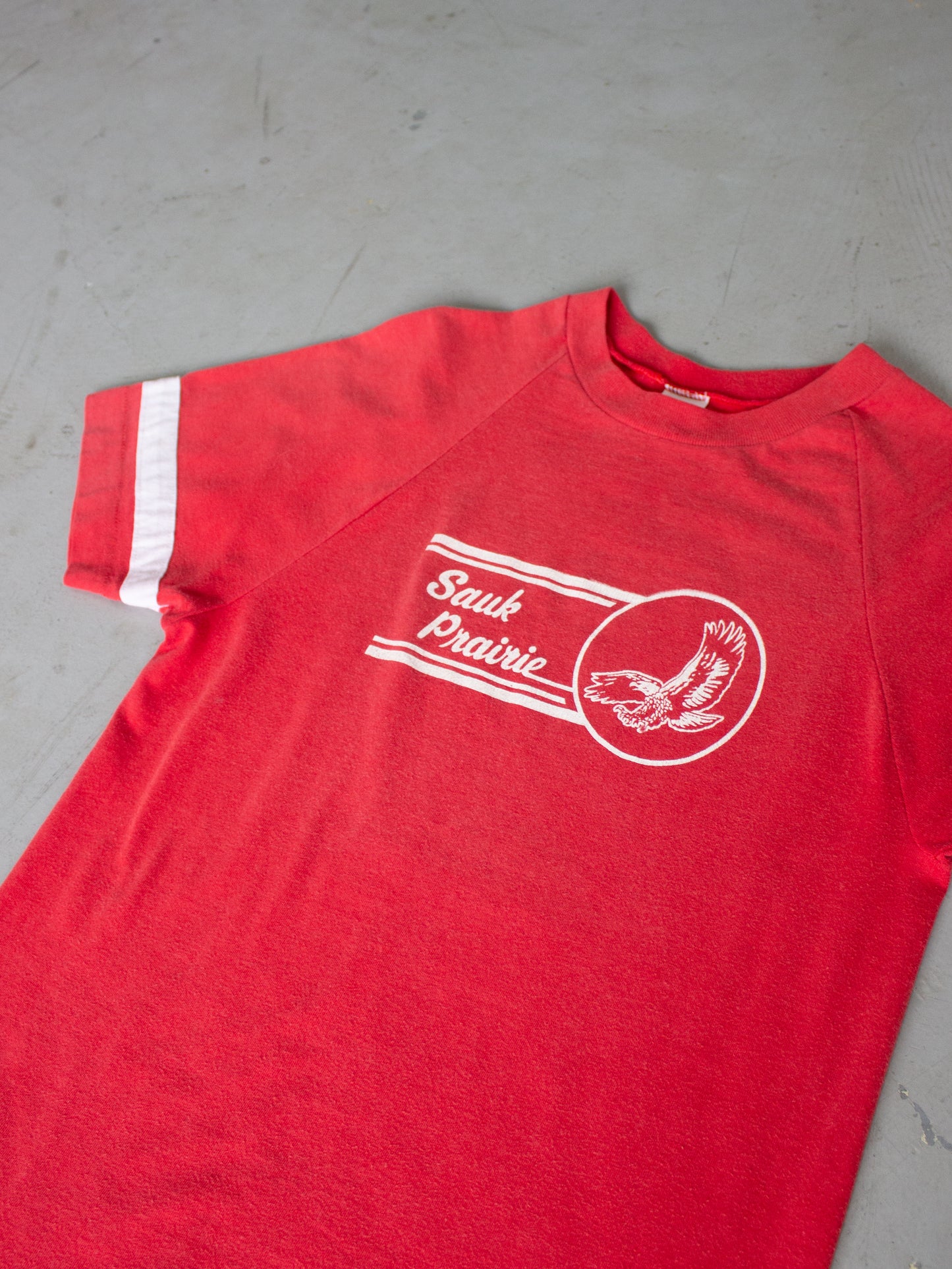 1980's Sauk Prairie Wisconsin Eagle Champion Souvenir T-shirt (Medium)