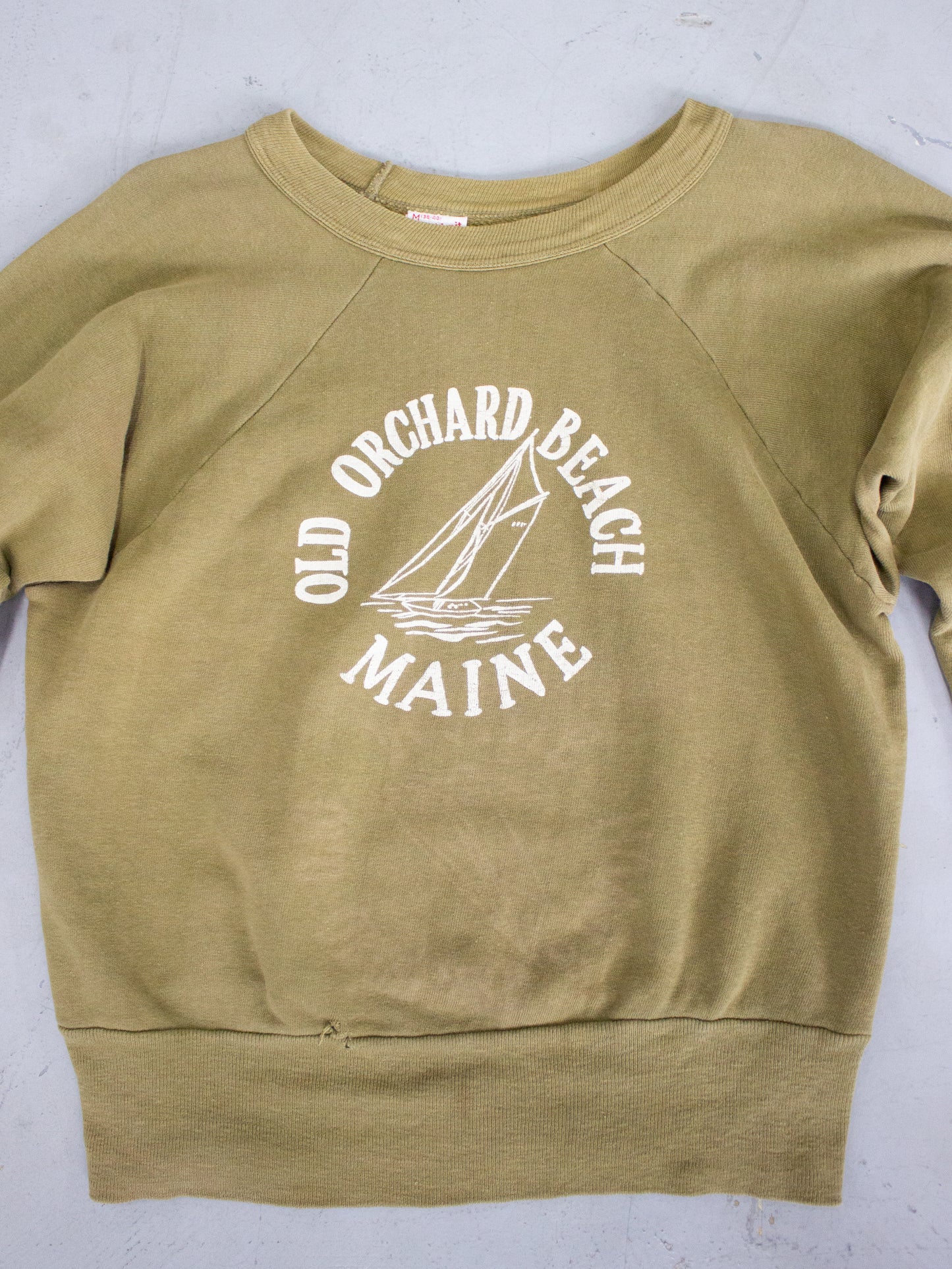 1950's Healthknit Old Orchard Beach Maine Cotton Crewneck (Small)