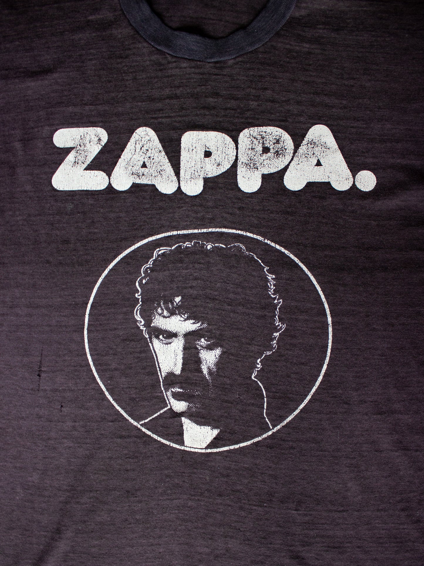 Original 1970's Frank Zappa "The Best" Tour T-Shirt (Medium)