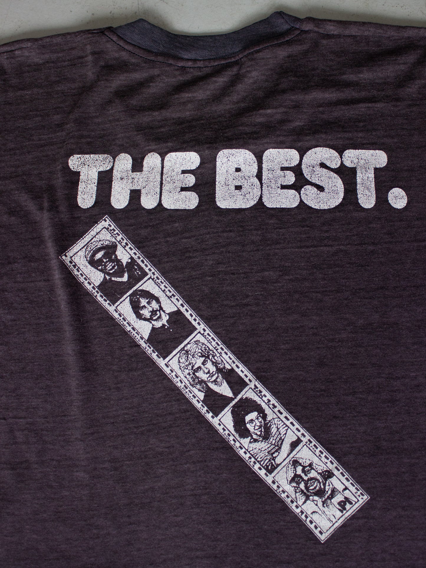 Original 1970's Frank Zappa "The Best" Tour T-Shirt (Medium)