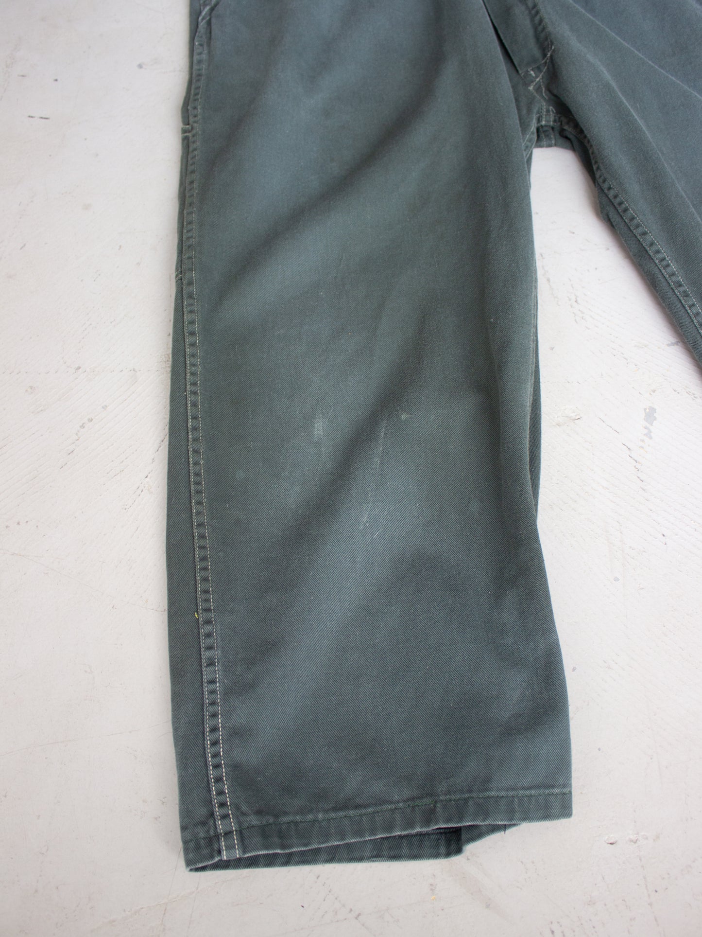 1970's Green Cotton 'Double Wear' Coveralls (Large - X Large)