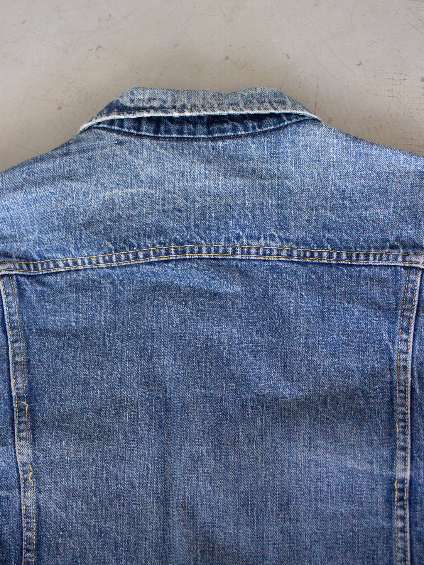 1970's Lee Union Made Jean Jacket Made in USA Medium Wash (Medium-Large)