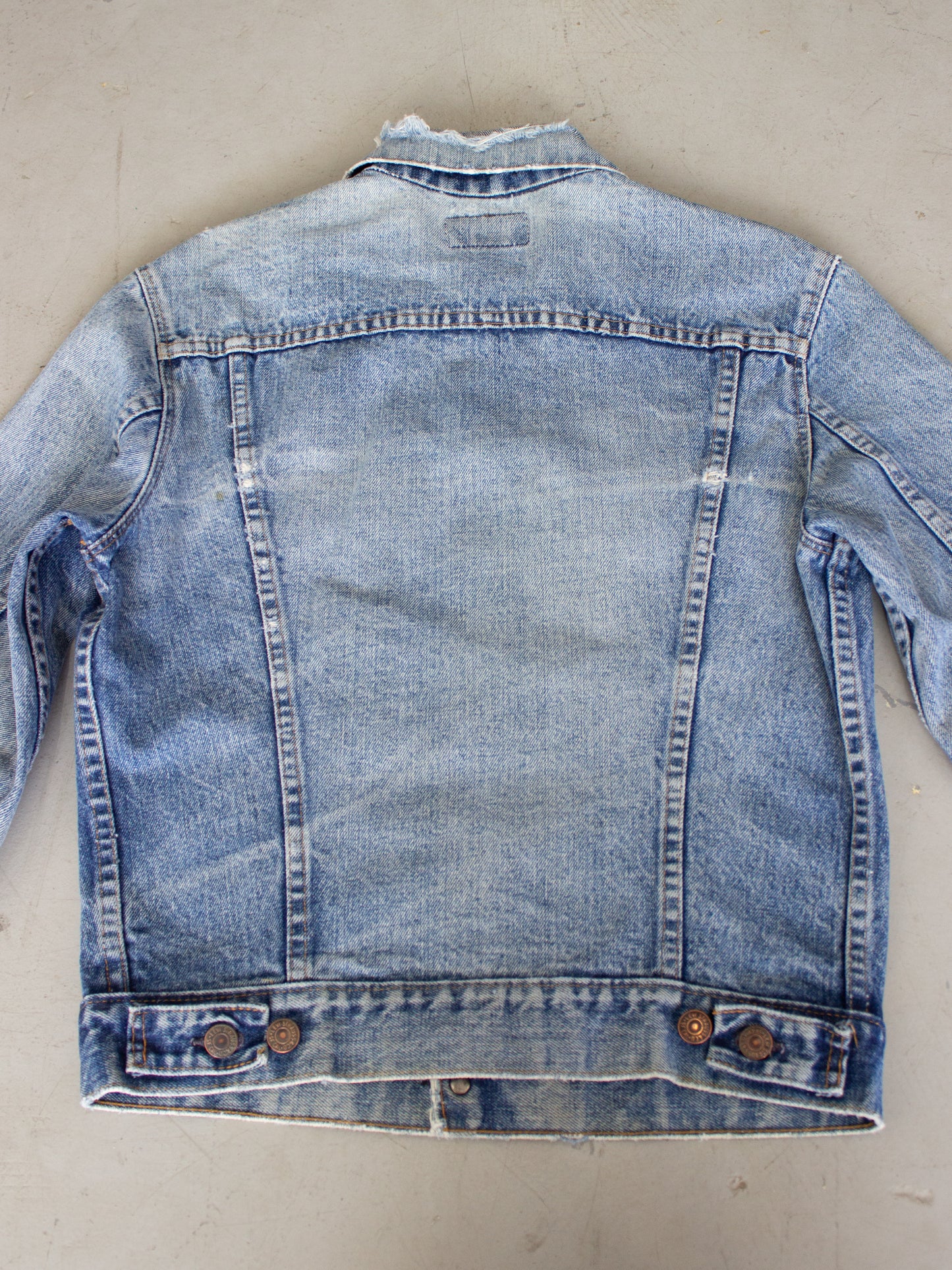 1970's Levi's Trucker Jean Jacket Type III Medium Wash (Small)