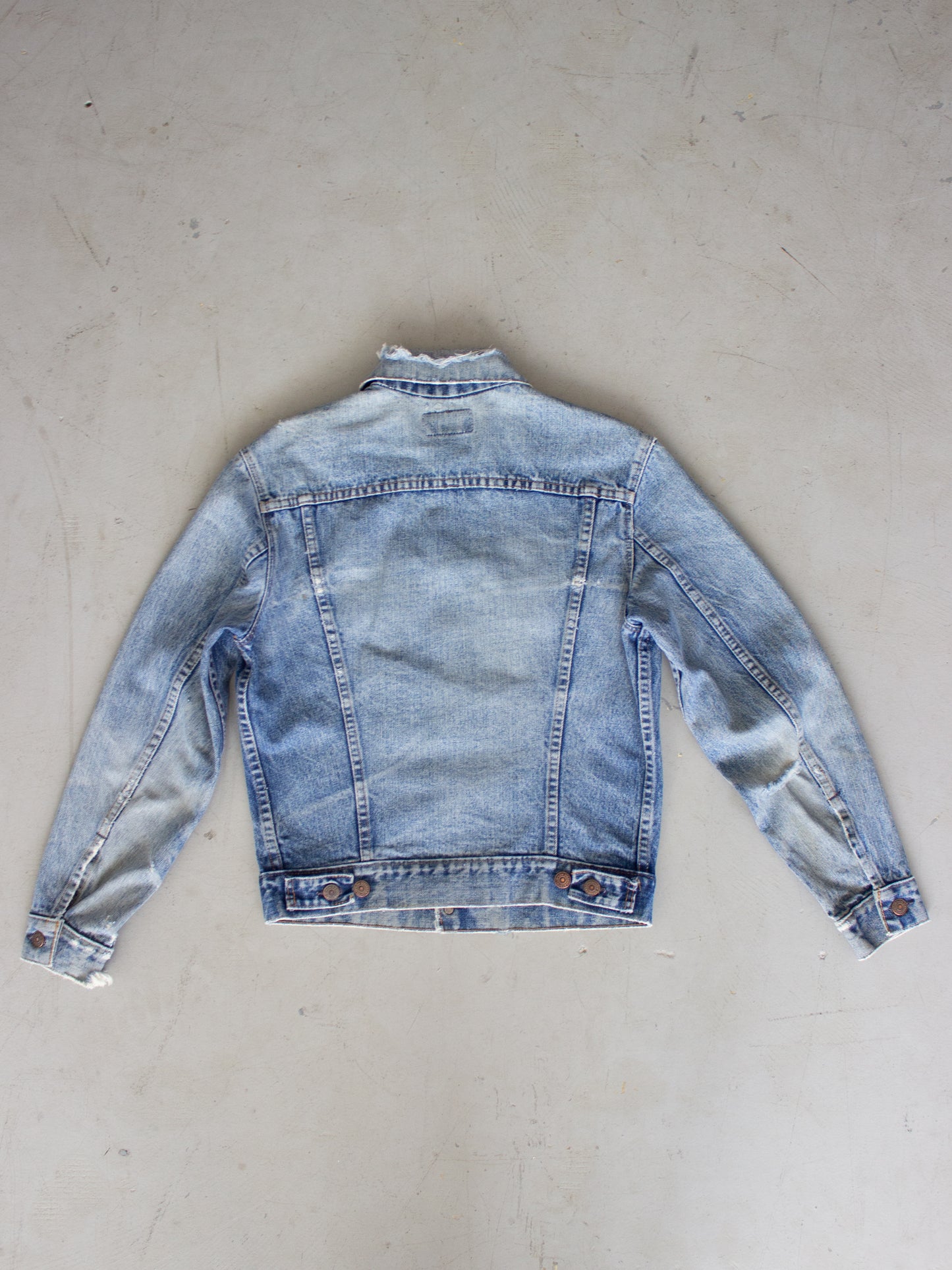 1970's Levi's Trucker Jean Jacket Type III Medium Wash (Small)