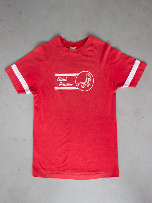 1980's Sauk Prairie Wisconsin Eagle Champion Souvenir T-shirt (Medium)