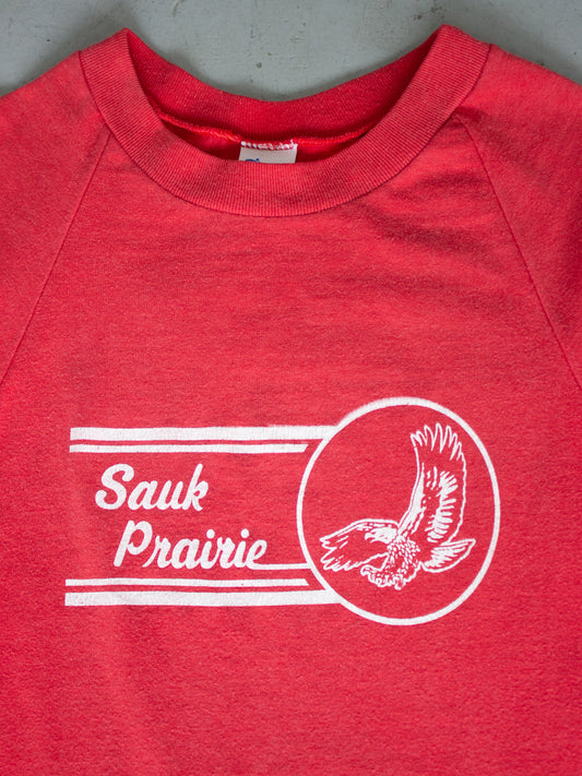 1980's Sauk Prairie Wisconsin Eagle Champion Souvenir T-shirt (Medium)