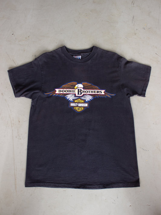 1989 Harley-Davidson Black Hills Rally '89 Sturgis South Dakota by Doobie Brothers (Men's Large)