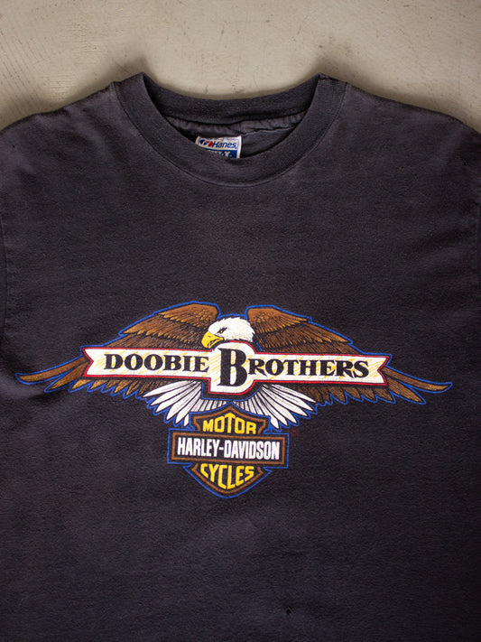 1989 Harley-Davidson Black Hills Rally '89 Sturgis South Dakota by Doobie Brothers (Men's Large)