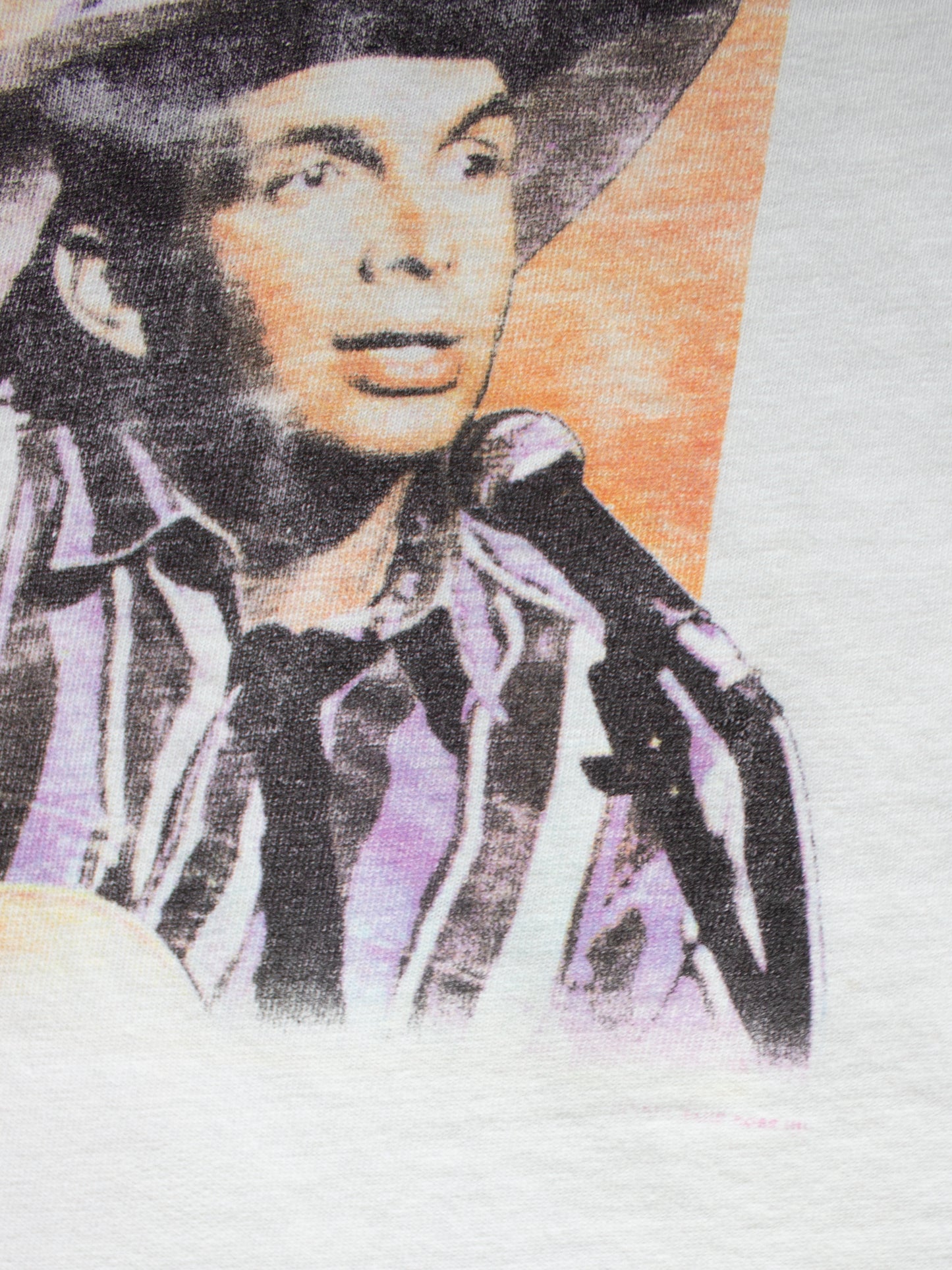 1990's Garth Brooks White T-shirt (Medium Large)