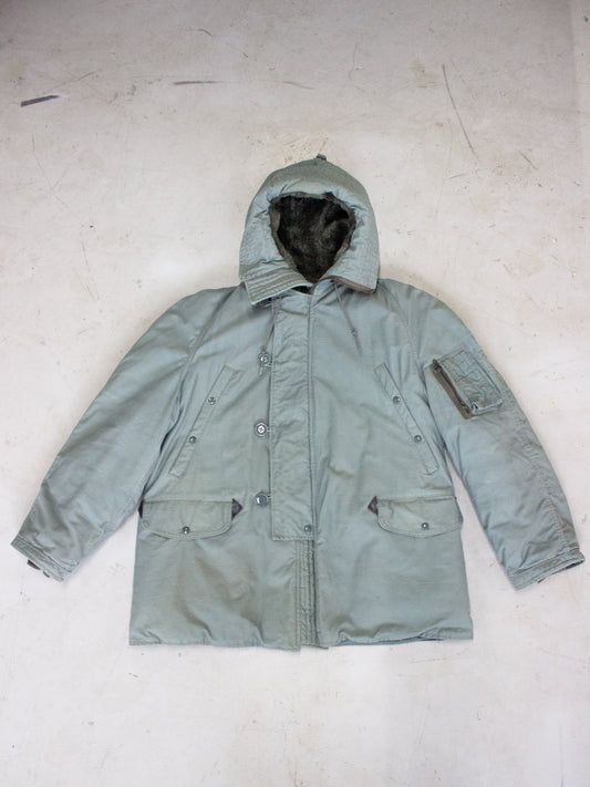 1990's N-3B USA Military Extreme Cold Parka by Greenbrier Industries (Size Large)